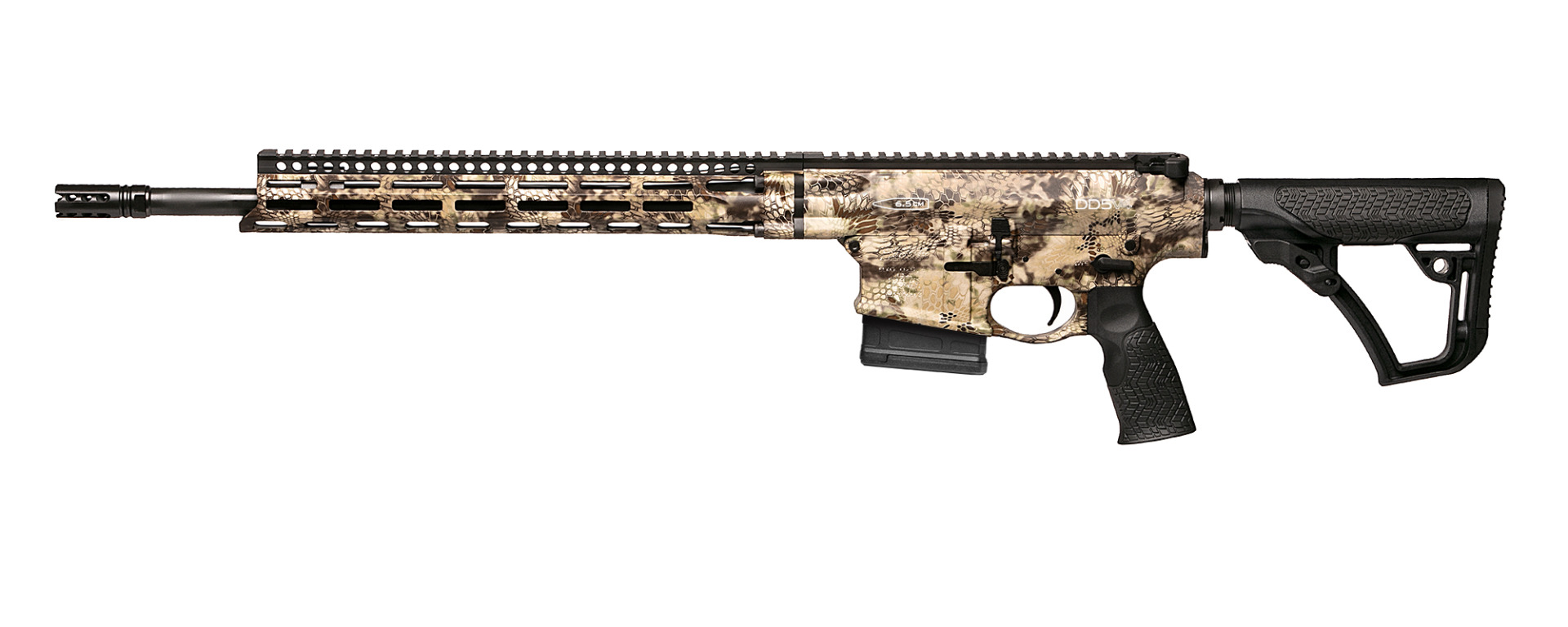 Daniel Defense DD5 V4 HUNTER 6.5 Creedmoor Kryptek Highlander - Left