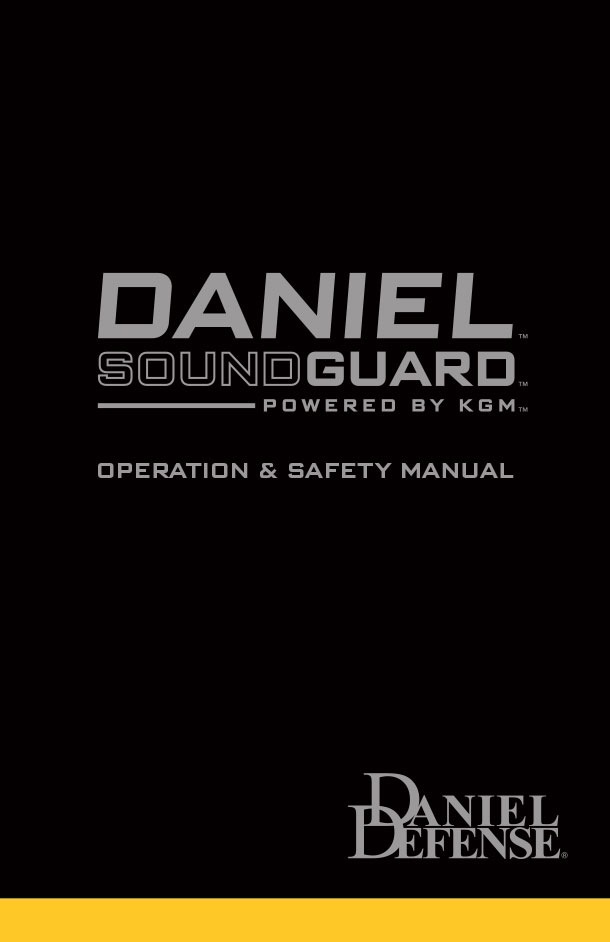 Daniel SoundGuard Manual